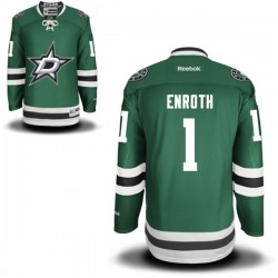 Authentic Reebok Adult Jhonas Enroth Home Jersey - NHL 1 Dallas Stars