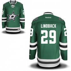 Authentic Reebok Adult Anders Lindback Home Jersey - NHL 29 Dallas Stars