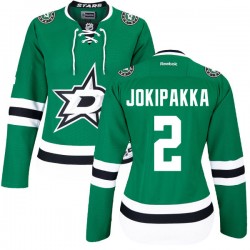 Authentic Reebok Women's Jyrki Jokipakka Home Jersey - NHL 2 Dallas Stars
