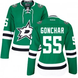 Authentic Reebok Women's Sergei Gonchar Home Jersey - NHL 55 Dallas Stars