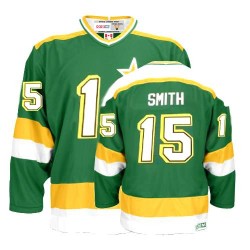 Authentic CCM Adult Bobby Smith Throwback Jersey - NHL 15 Dallas Stars