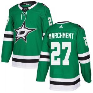 Authentic Adidas Youth Mason Marchment Green Home Jersey - NHL Dallas Stars