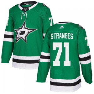 Authentic Adidas Youth Antonio Stranges Green Home Jersey - NHL Dallas Stars
