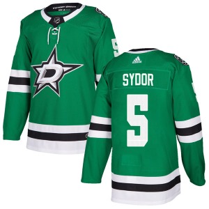 Authentic Adidas Youth Darryl Sydor Green Home Jersey - NHL Dallas Stars