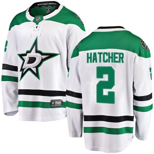 Breakaway Fanatics Branded Youth Derian Hatcher White Away Jersey - NHL Dallas Stars