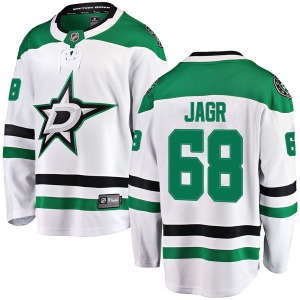 Breakaway Fanatics Branded Youth Jaromir Jagr White Away Jersey - NHL Dallas Stars