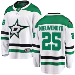 Breakaway Fanatics Branded Youth Joe Nieuwendyk White Away Jersey - NHL Dallas Stars