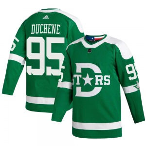 Authentic Adidas Youth Matt Duchene Green 2020 Winter Classic Player Jersey - NHL Dallas Stars
