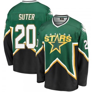 Premier Fanatics Branded Youth Ryan Suter Green/Black Breakaway Kelly Heritage Jersey - NHL Dallas Stars