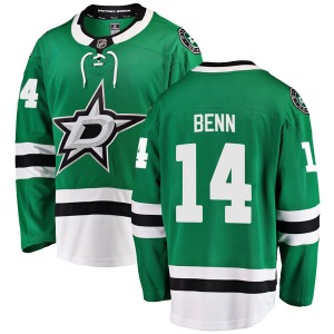 Breakaway Fanatics Branded Youth Jamie Benn Green Home Jersey - NHL Dallas Stars