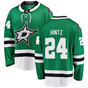 Breakaway Fanatics Branded Youth Roope Hintz Green Home Jersey - NHL Dallas Stars