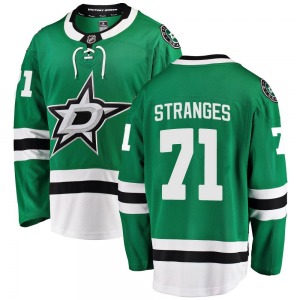 Breakaway Fanatics Branded Youth Antonio Stranges Green Home Jersey - NHL Dallas Stars