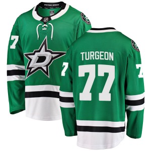 Breakaway Fanatics Branded Youth Pierre Turgeon Green Home Jersey - NHL Dallas Stars