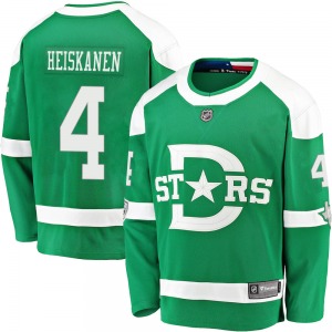 Breakaway Fanatics Branded Youth Miro Heiskanen Green 2020 Winter Classic Jersey - NHL Dallas Stars