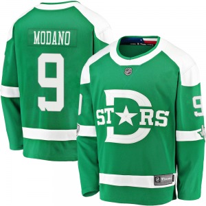 Breakaway Fanatics Branded Youth Mike Modano Green 2020 Winter Classic Jersey - NHL Dallas Stars