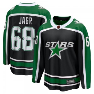 Breakaway Fanatics Branded Adult Jaromir Jagr Black Special Edition 2.0 Jersey - NHL Dallas Stars